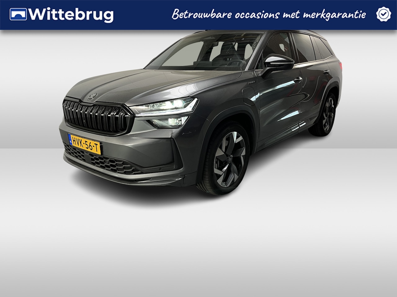 Skoda Kodiaq - 1.5 TSI PHEV Sportline Business / AUTOMAAT/ GARANTIE TM 07-2029/ PANO/ TREKHAAK/ ACC/ STUU - AutoWereld.nl
