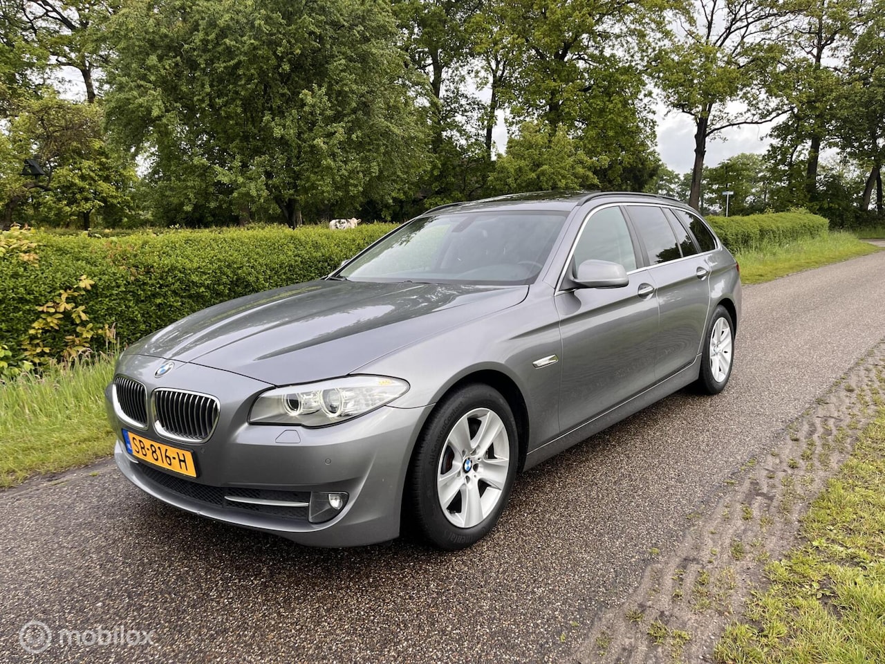 BMW 5-serie Touring - 525d High Executive 6-Cilinder Pano Leer - AutoWereld.nl