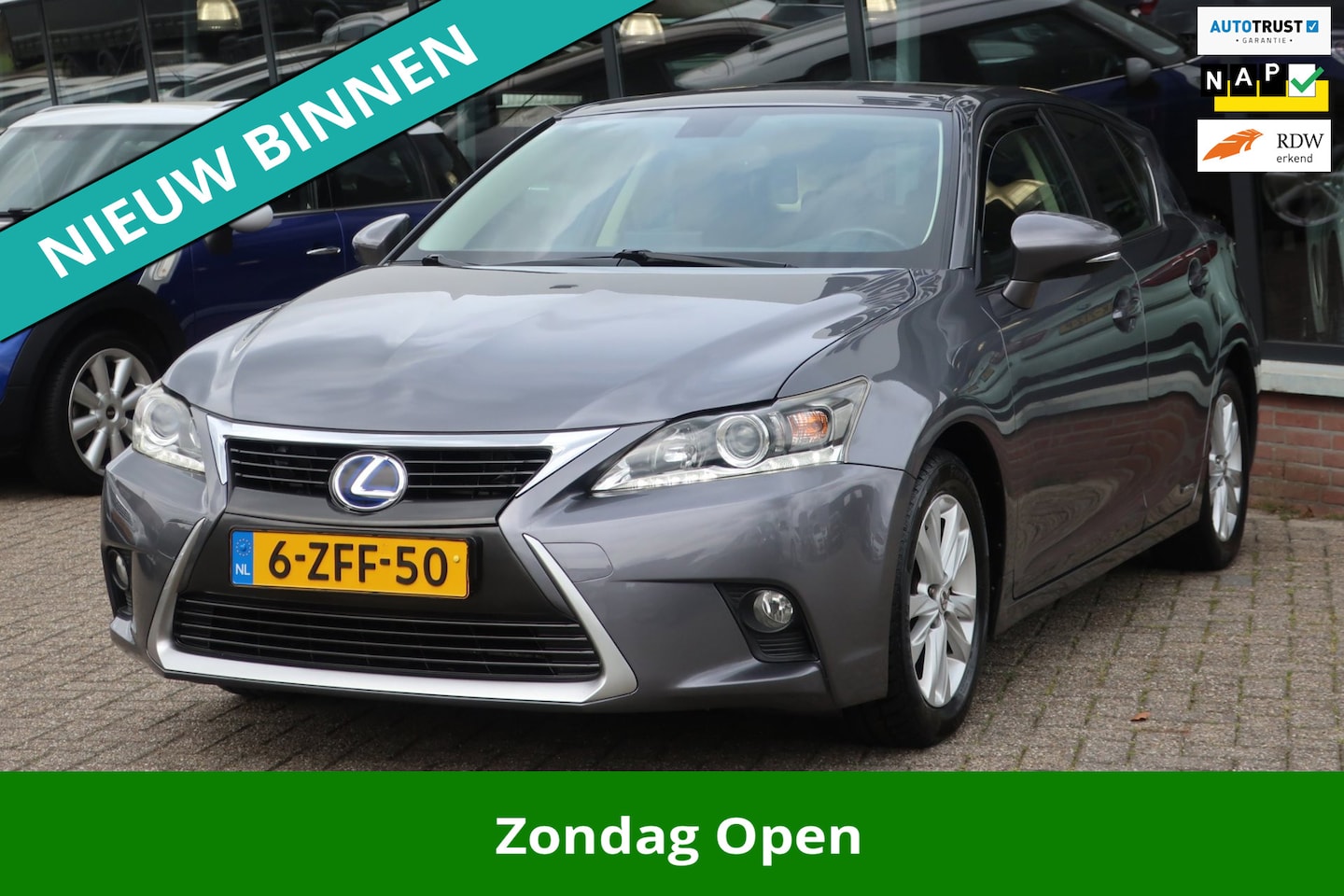 Lexus CT 200h - Business Line LED_NAVI_CRUIS_FACELIFT_LMV_NAP. - AutoWereld.nl