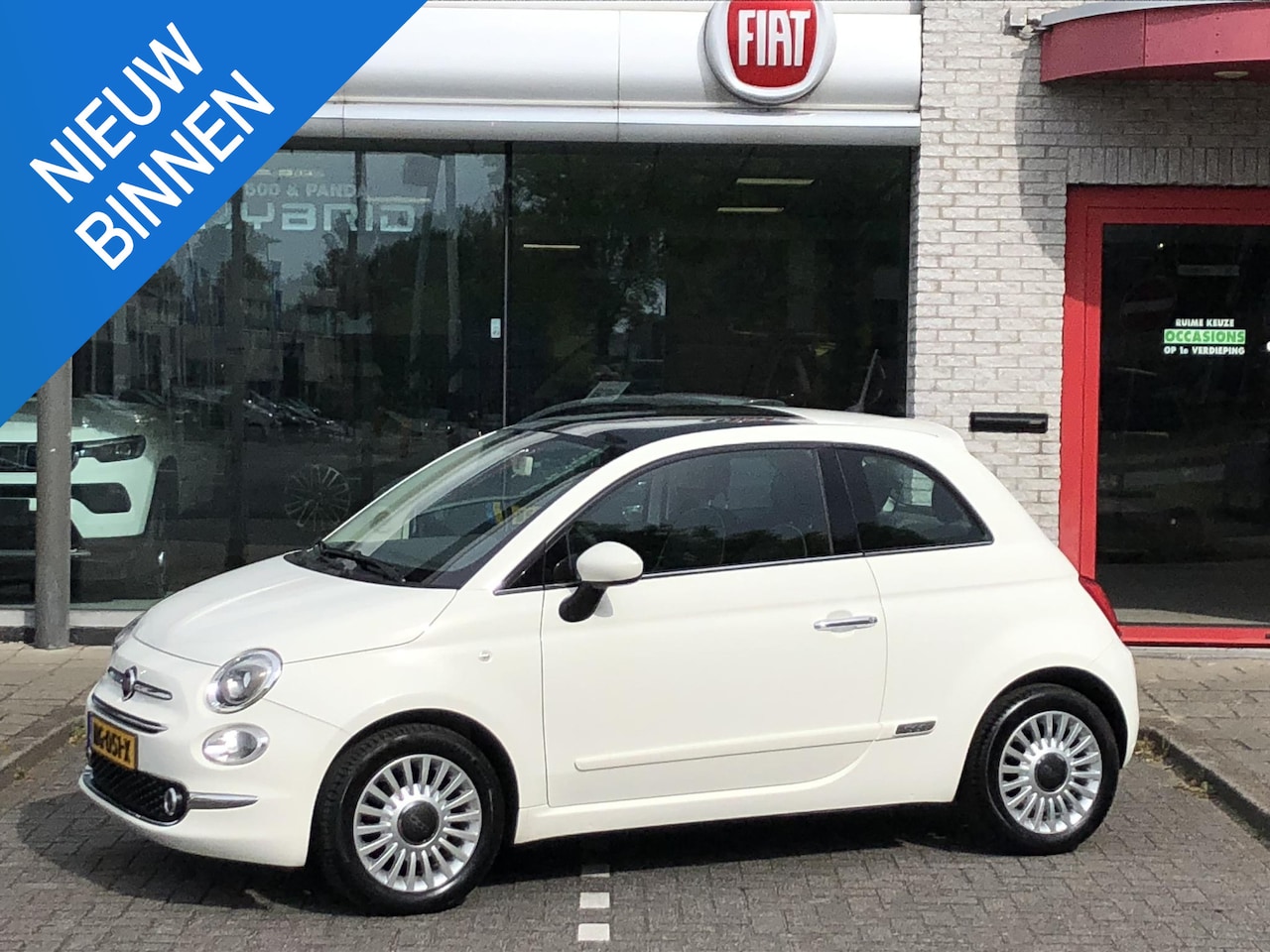 Fiat 500 - 1.2 Lounge Dualogic AUTOMAAT|CLIMATE|15" - AutoWereld.nl