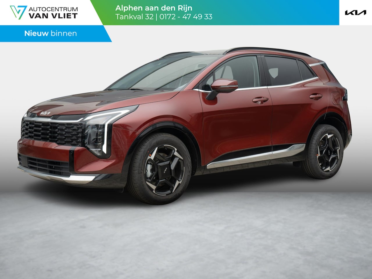 Kia Sportage - 1.6 T-GDi Hybrid DynamicPlusLine | Schuifkanteldak | Stoel en stuurverwarming | - AutoWereld.nl