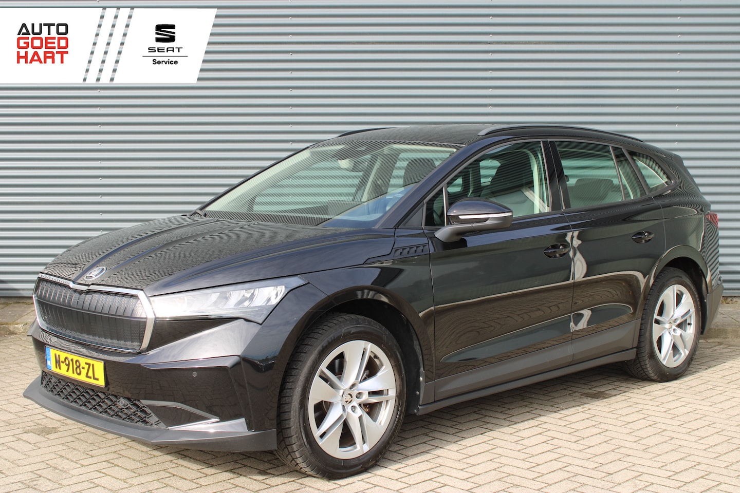 Skoda Enyaq iV - 60 Business Full-LED Half-Leder Carplay Camera Navigatie SoH 92% - AutoWereld.nl