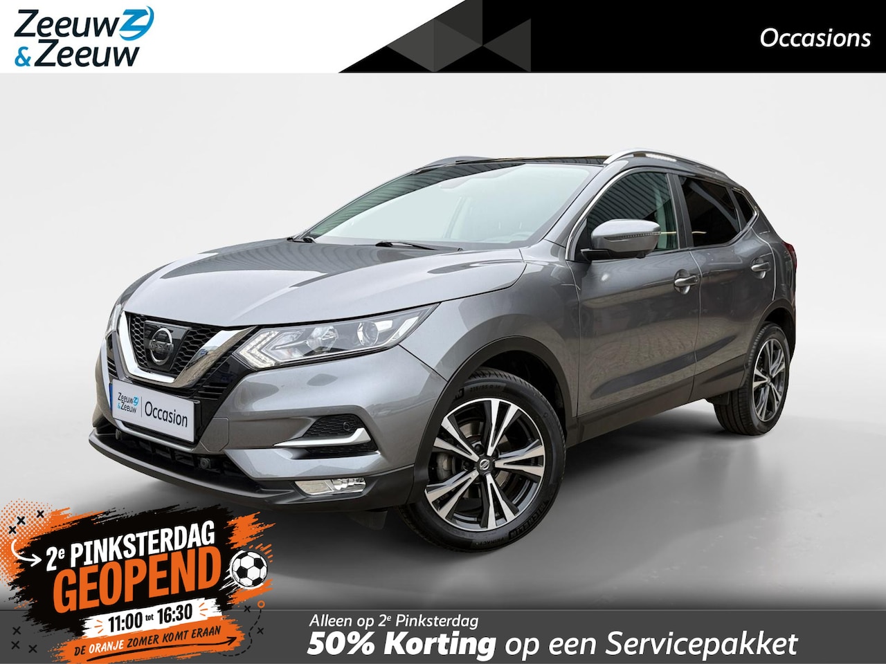 Nissan Qashqai - 1.2 N-Connecta | Panoramadak | 360 ° Camera | Trekhaak | Navigatiesysteem | Climate Contro - AutoWereld.nl