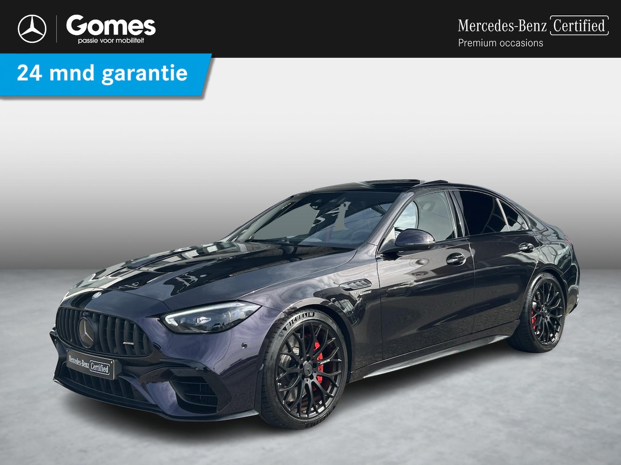 Mercedes-Benz C-klasse - AMG 63 S E Performance | Nappa Leder | Panoramadak | Burmester 3D - AutoWereld.nl
