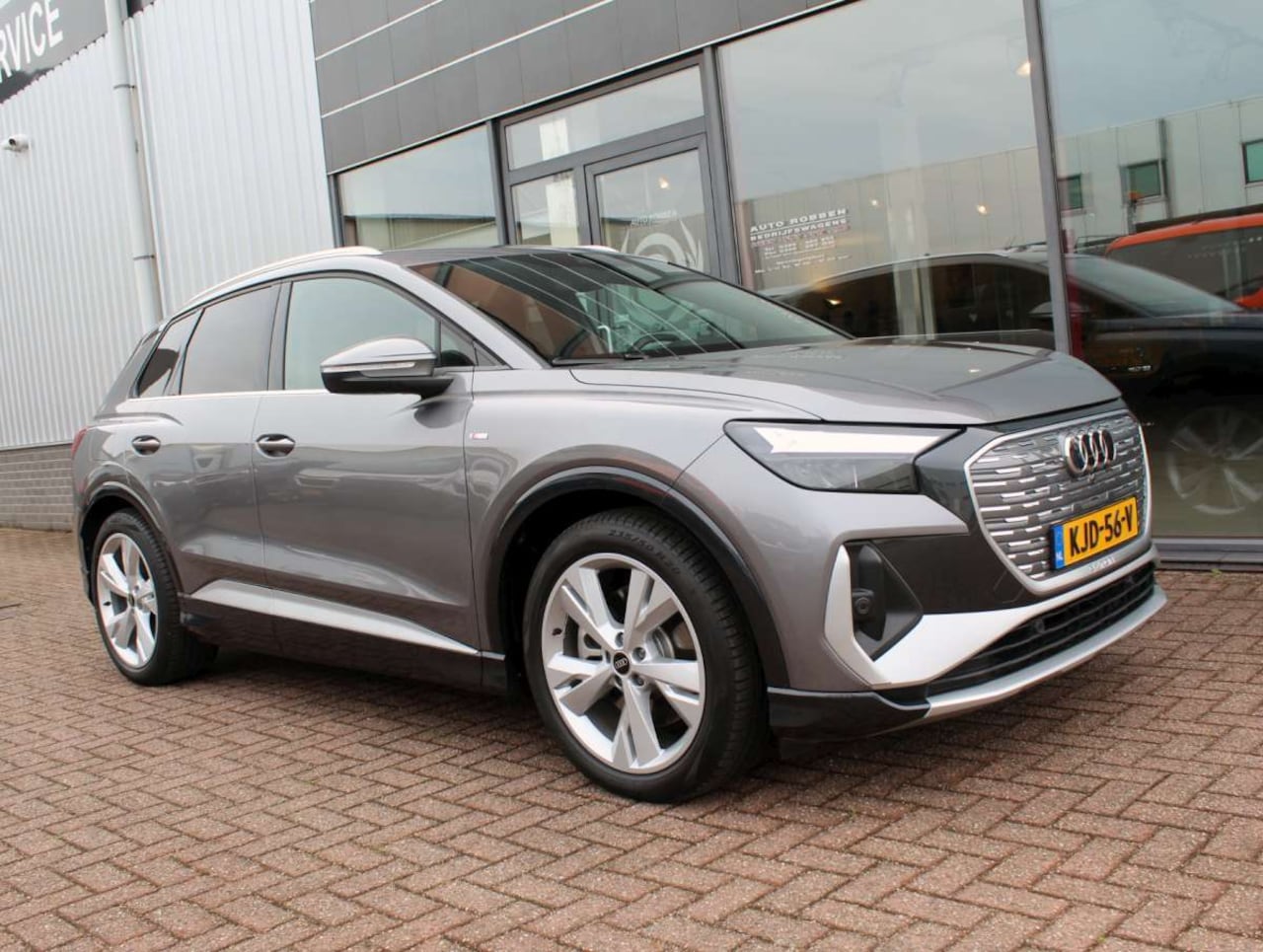 Audi Q4 e-tron - 45 Quattro S-Line Elektrisch Airco/Cam/Navi - AutoWereld.nl