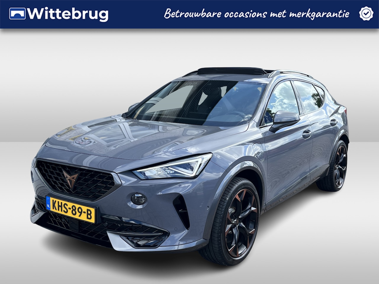 CUPRA Formentor - 1.4 e-Hybrid VZ Performance / 245 PK/ AUTOMAAT/ PANODAK/ MEMORY SEAT/ KEYLESS/ DIGITAL DAS - AutoWereld.nl