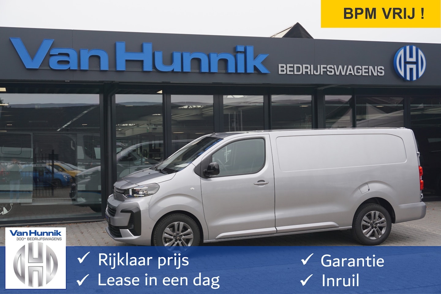 Citroën Jumpy - 2.0D 180PK EAT8 Aut L3H1 BPM VRIJ!! LED, Navi, Clima, Adap. Cruise, 17" LM, Betimmering, T - AutoWereld.nl