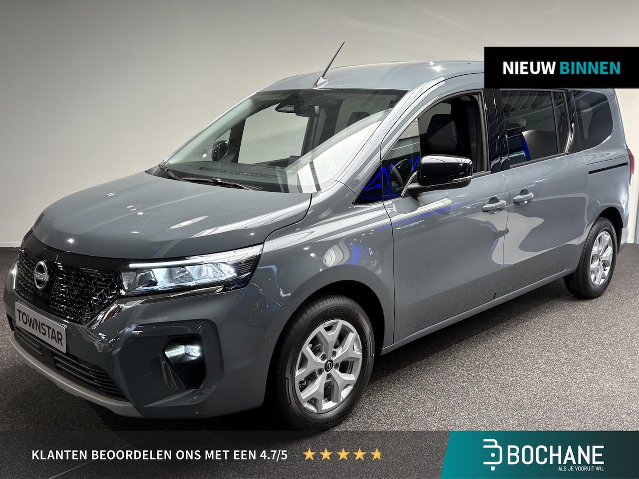 Nissan Townstar Evalia - N-Connecta L2 45 kWh | 1500KG Trekgewicht | 7-Persoons | Parkeersensoren Voor en Achter | - AutoWereld.nl