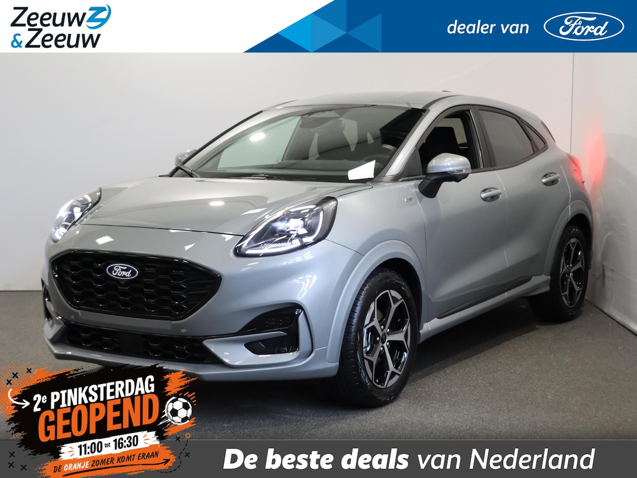 Ford Puma - 1.0 EcoBoost Hybrid ST-Line | €6500 Actiekorting op beschikbare modellen| Private Lease va - AutoWereld.nl