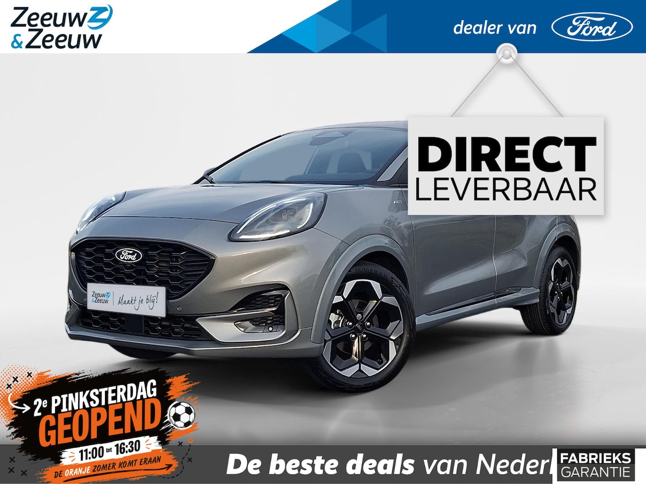 Ford Puma - 1.0 EcoBoost Hybrid ST-Line X | Winterpack | Driver assistancepack | Camera | 18"Lichtmeta - AutoWereld.nl