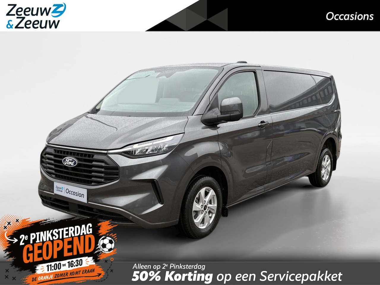 Ford Transit Custom - 320 2.0 TDCI L2H1 Limited | Trekhaak | Stoel/Voorruitverwarming | Parkeersensoren | BPM VR - AutoWereld.nl