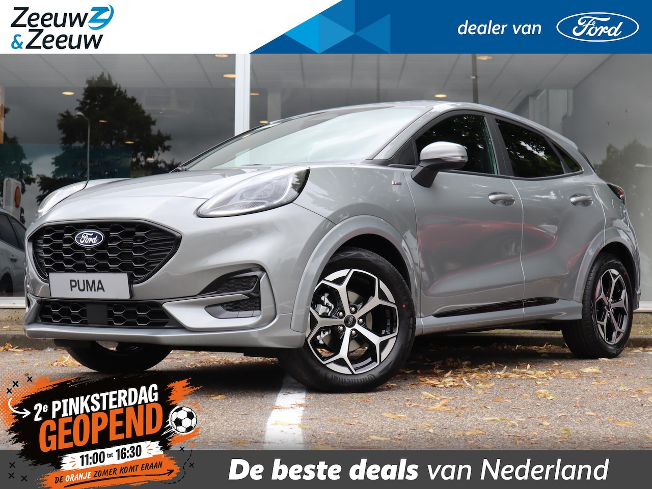 Ford Puma - 1.0 EcoBoost Hybrid ST-Line automaat | Winterpack | 17" Lichtmetaal | Camera | Draadloze A - AutoWereld.nl