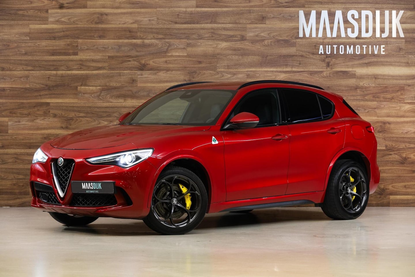 Alfa Romeo Stelvio - 2.9 V6 AWD Quadrifoglio|Carbon|Squadra|H&K| - AutoWereld.nl