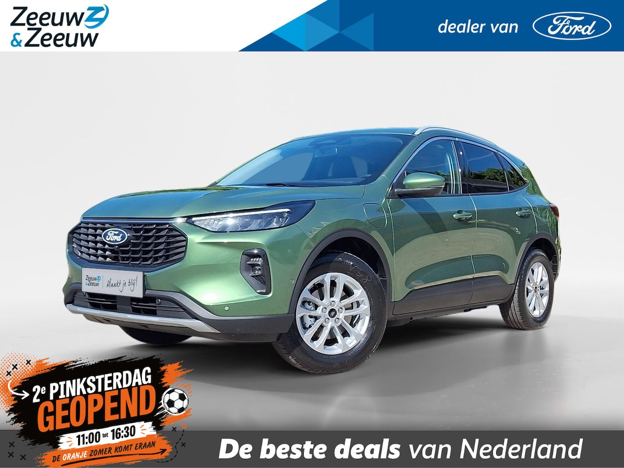 Ford Kuga - 2.5 PHEV Titanium | €4.000 Korting | 0,99% Ford Options | 2100KG Trekgewicht | Nieuw te be - AutoWereld.nl