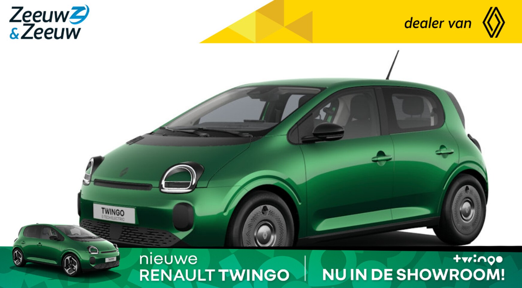 Renault Twingo - (Zeeuw & Zeeuw Private Lease Actie v.a. € 359,-) urban range Evolution | Wij maken graag e - AutoWereld.nl
