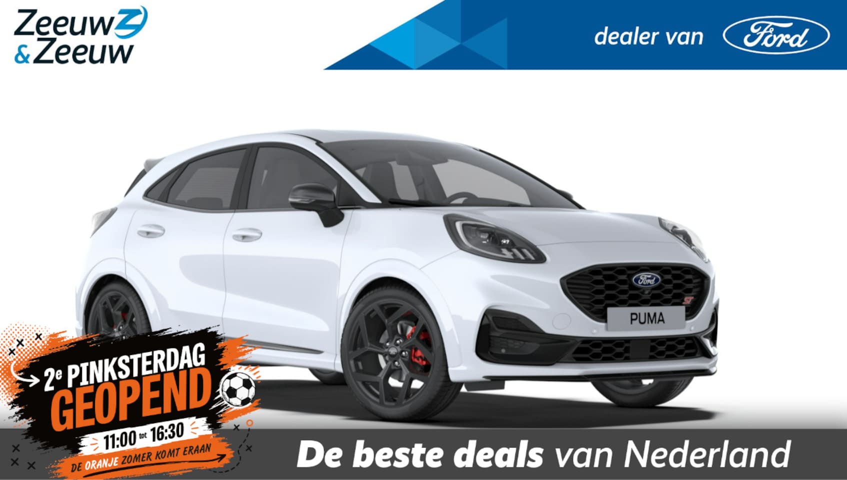 Ford Puma - 1.0 EcoBoost Hybrid ST | €4000,- korting | 0,99% rente Ford Options! | Nieuw te bestellen - AutoWereld.nl