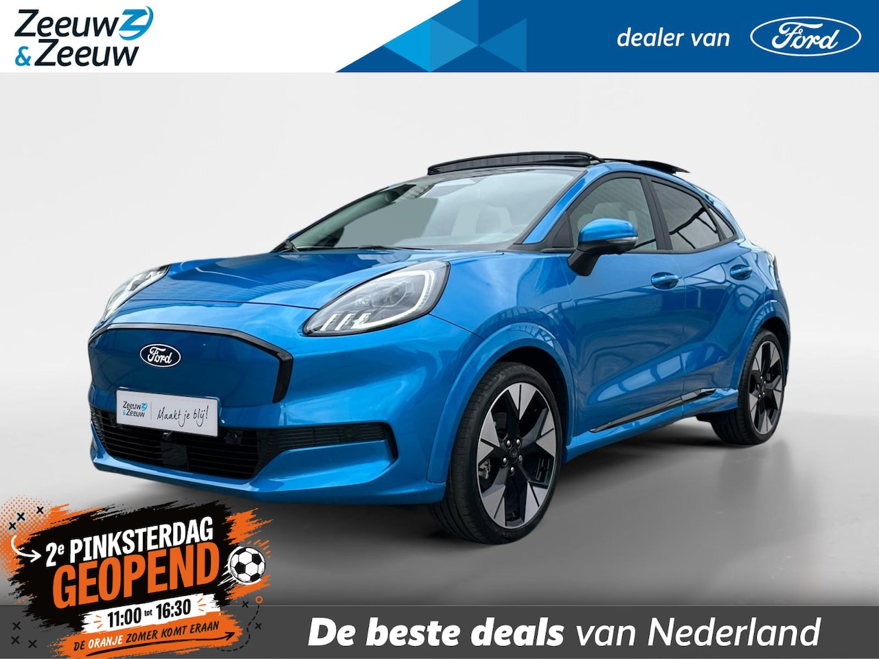 Ford Puma Gen-E - Premium 44 kWh | €3.000,- Korting! | 0,99% Ford Options | 364KM WLPT | Nieuw te bestellen - AutoWereld.nl