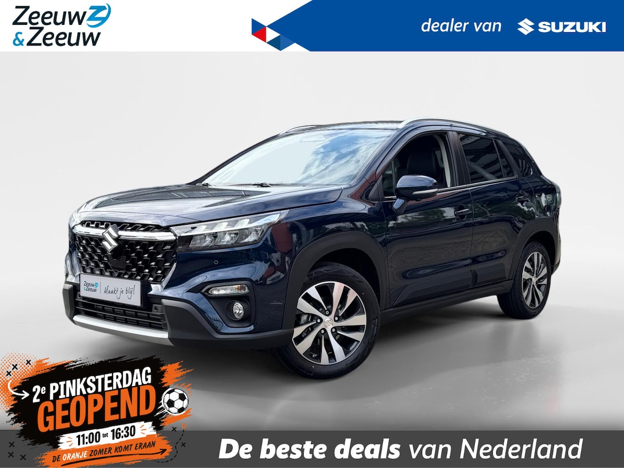 Suzuki S-Cross - 1.4 Boosterjet Style Hybrid | 1850 euro Korting | Android Auto Apple Carplay | Adaptive Cr - AutoWereld.nl