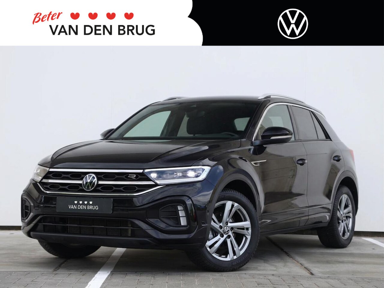Volkswagen T-Roc - 1.0 TSI R-Line 110PK | Led plus | Trekhaak | Camera | Stoelverwarming | Spiegelpakket | Er - AutoWereld.nl