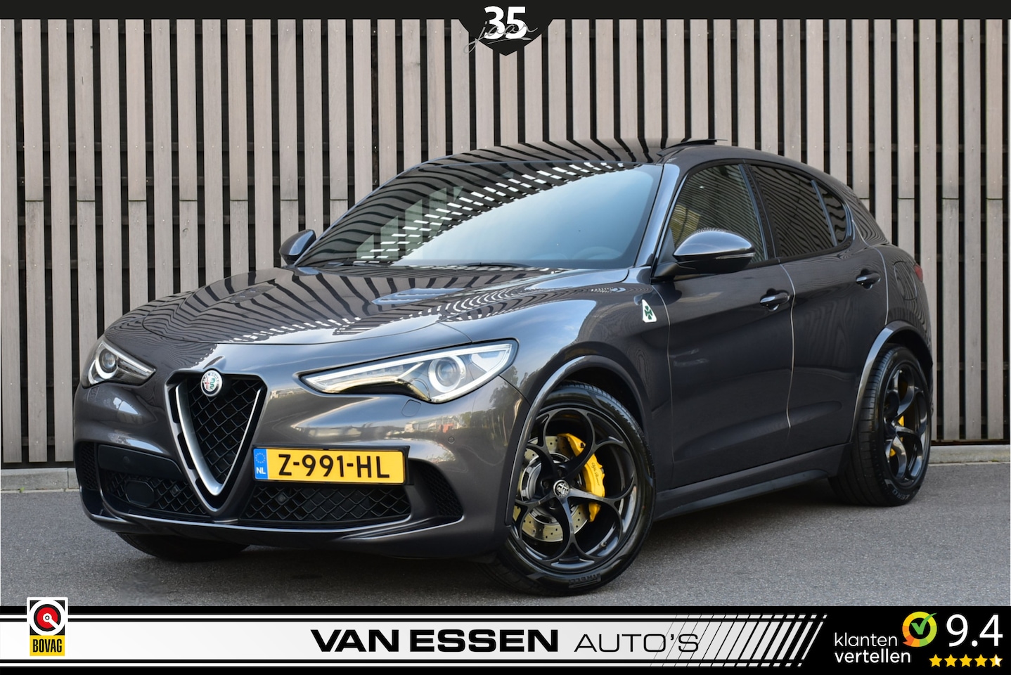 Alfa Romeo Stelvio - 2.9 V6 AWD Quadrifoglio Pano Camera Memory Carbon ACC Stoel/Stuurverw. - AutoWereld.nl