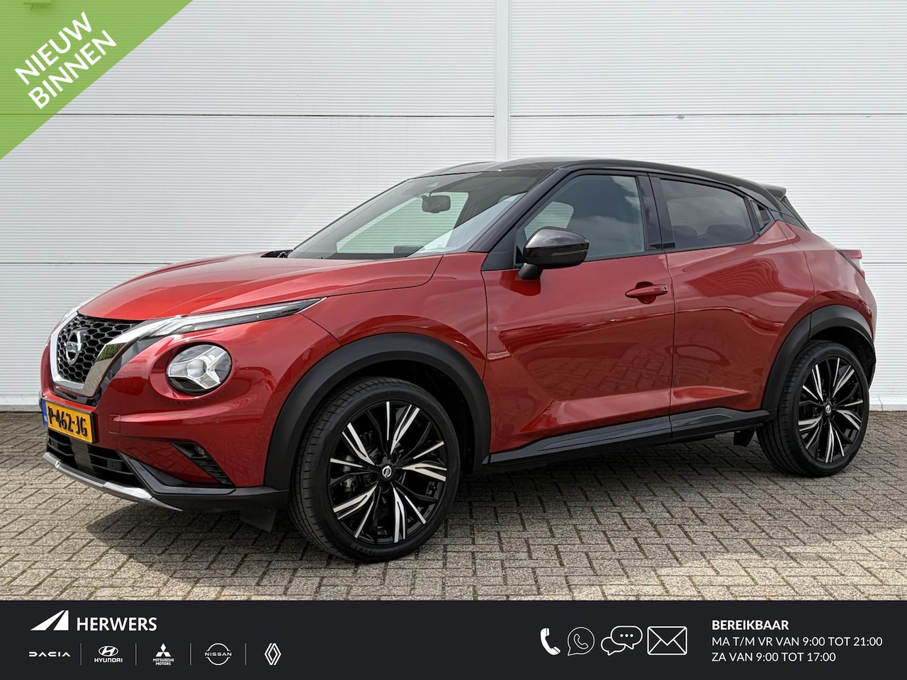 Nissan Juke - 1.0 DIG-T N-Design / Trekhaak ( 1250 kg ) / Airco (automatisch) / Voorstoelen verwarmd / - AutoWereld.nl
