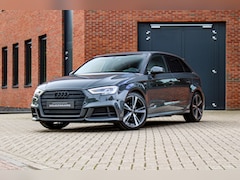 Audi A3 Sportback - 1.5 TFSI Sport 3x S Line 150PK | Orig. NL | Nanogrijs | Zwart optiek | LED