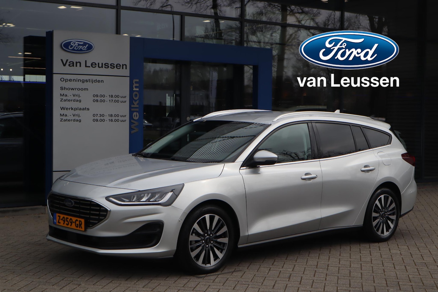 Ford Focus Wagon - 125PK HYBRID TITANIUM-X VIRTUAL-COCKPIT B&O AUDIO CLIMA P-SENSOREN 17"LMV LED CAMERA WINTE - AutoWereld.nl