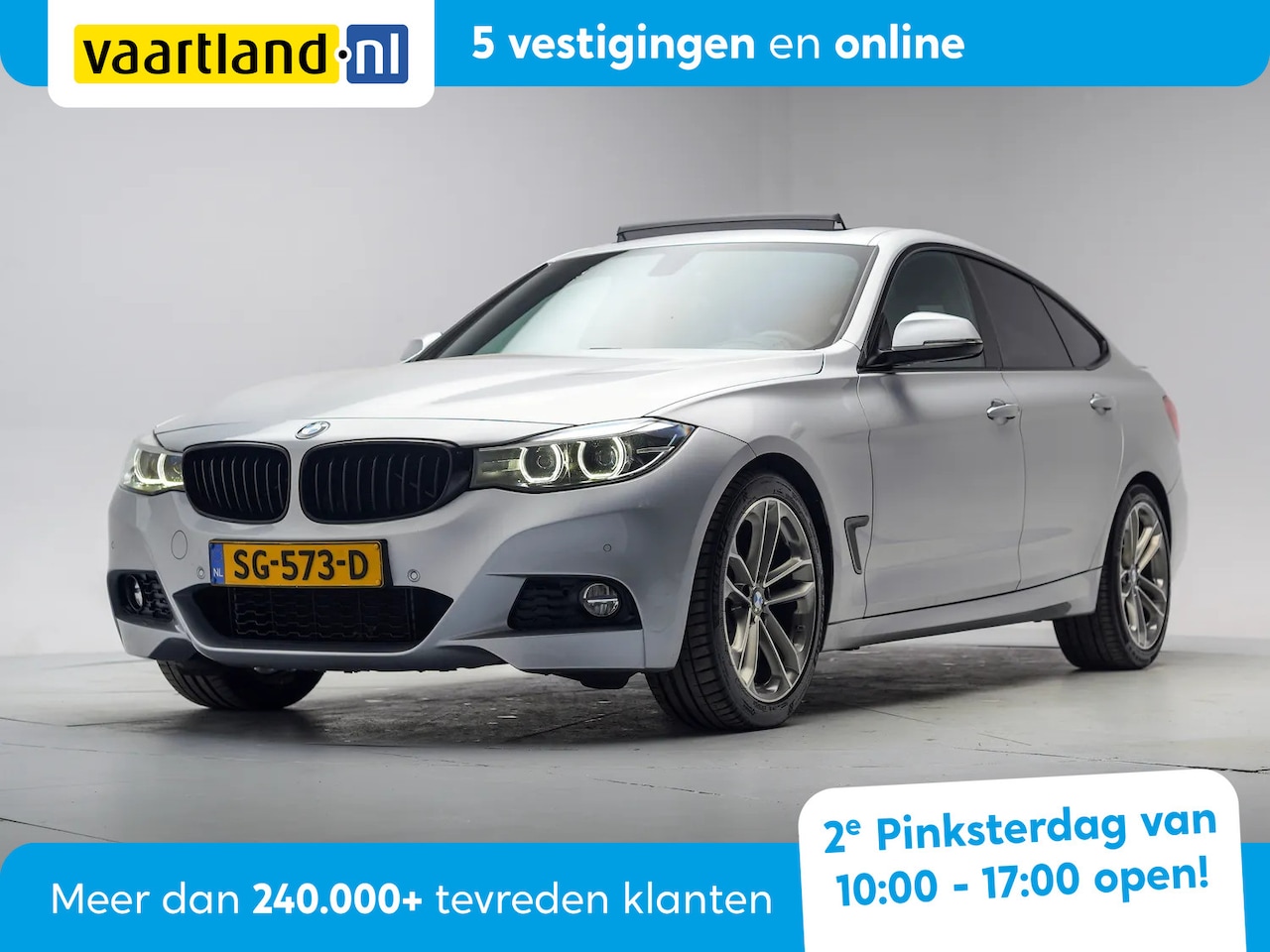 BMW 3-serie Gran Turismo - GT 320i M Sport High Executive Aut. [ Panorama Leder Navi prof. ] - AutoWereld.nl
