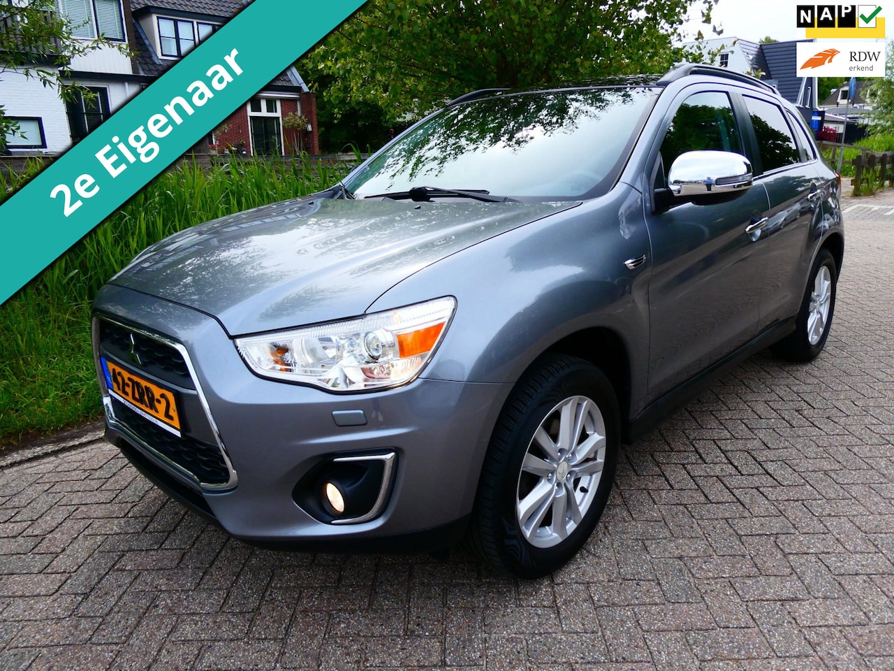 Mitsubishi ASX - 1.6i 2e eig. Clima Cruise Panorama Trekhaak 1200kg. Xenon - AutoWereld.nl