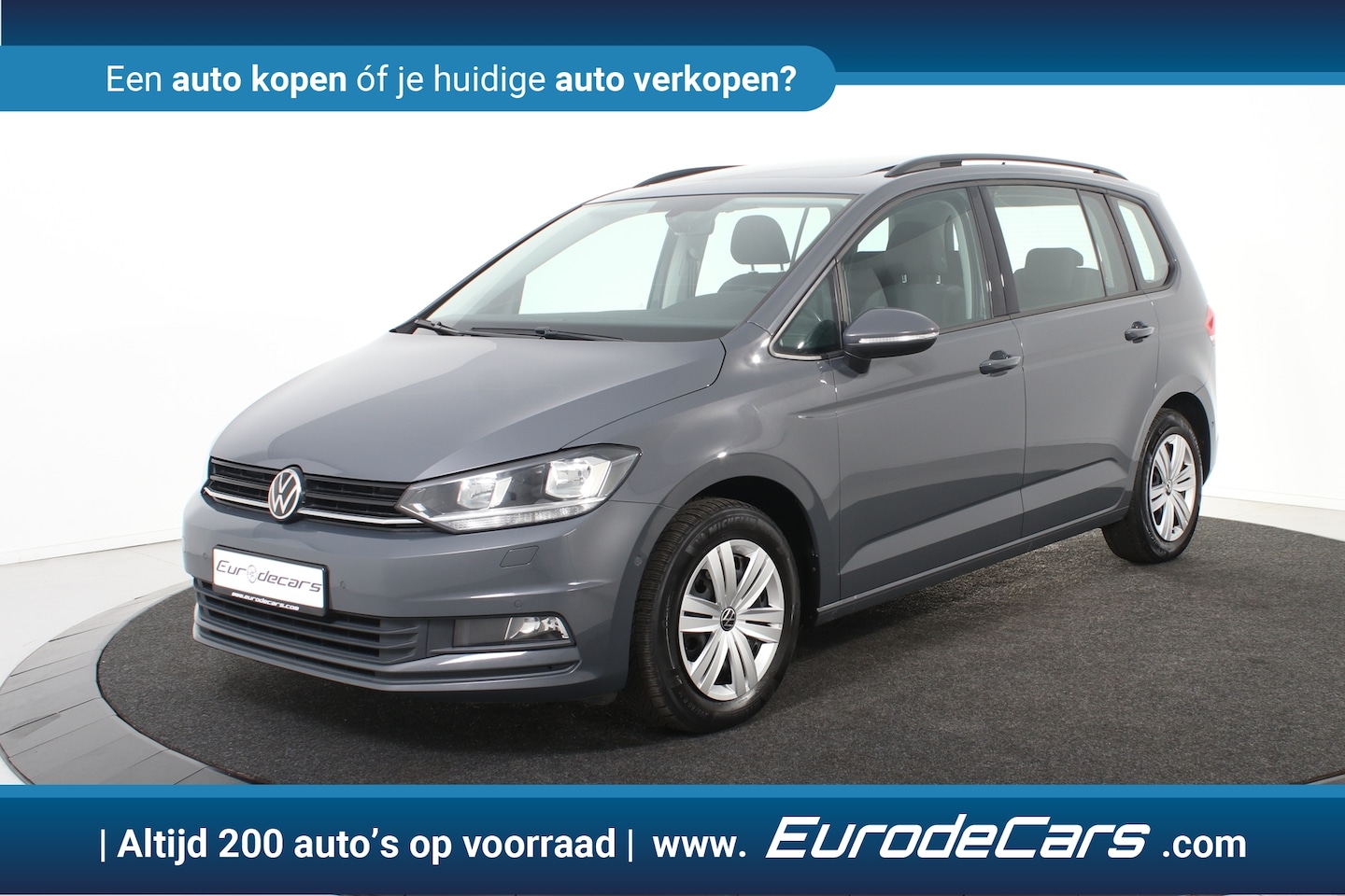 Volkswagen Touran - 1.5 TSI Trendline *1ste Eigenaar*Panoramadak*Navigatie*Stoelverwarming* - AutoWereld.nl