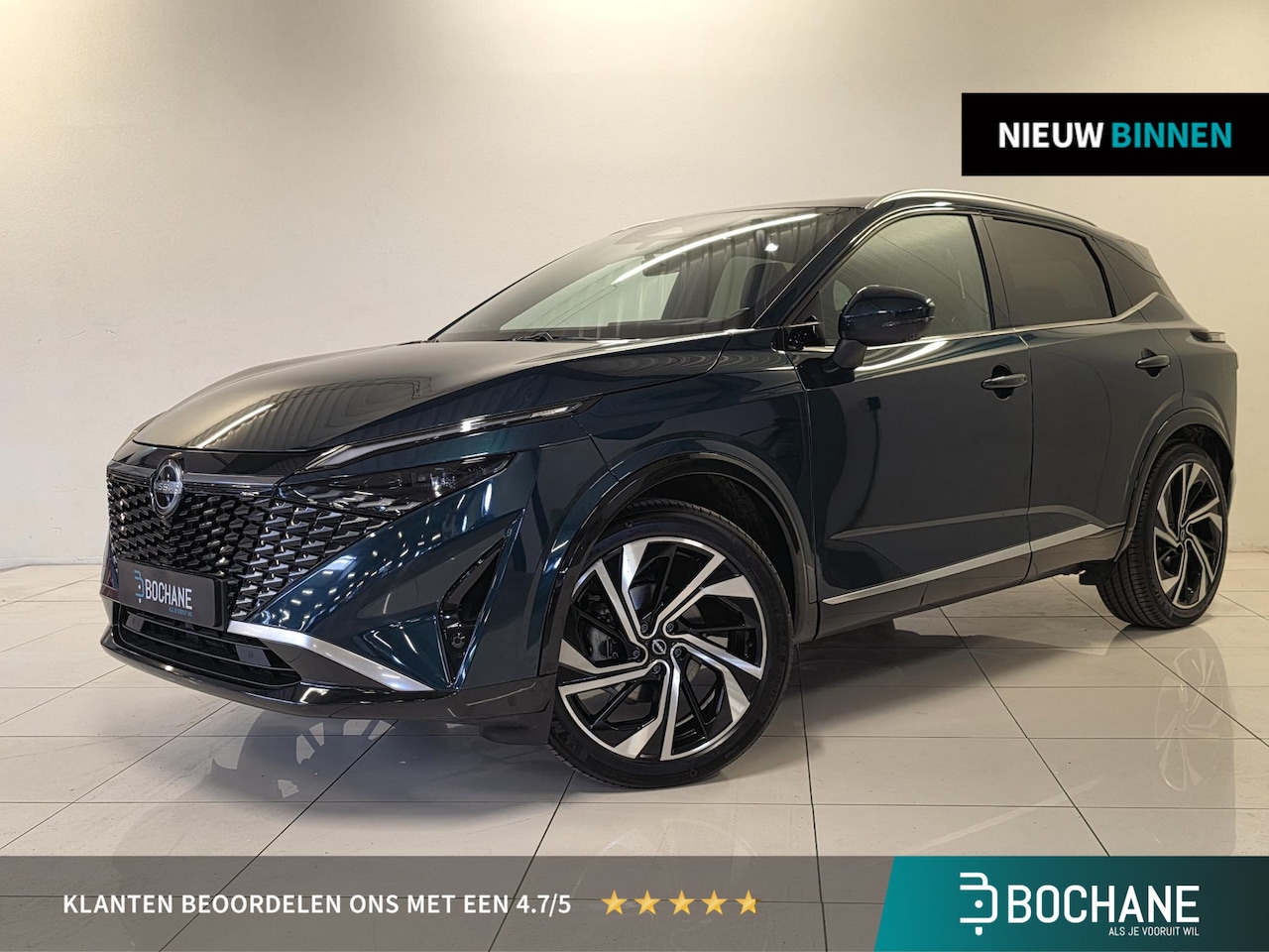 Nissan Qashqai - 1.3 MHEV Tekna Plus | Panoramadak | Bose | 1800KG trekgewicht | Massage | Leder | 20" | Ap - AutoWereld.nl