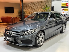 Mercedes-Benz C-klasse - 180 AMG Garantie Trekhaak Leder Elek Achterklep StoelVW Cruise Navi Clima Rijklaar
