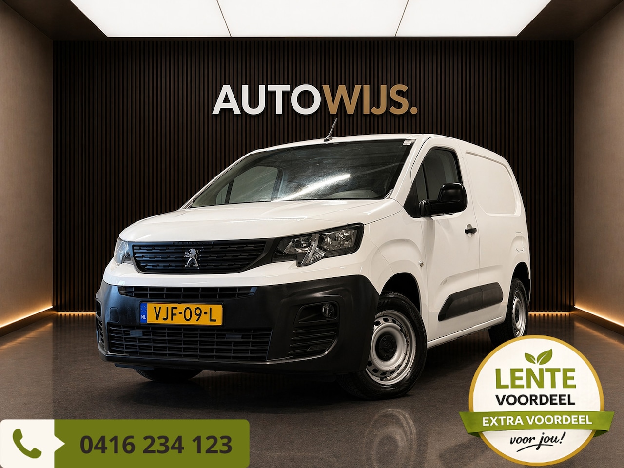 Peugeot Partner - 1.5 BlueHDI Premium|TREKHAAK|NL AUTO|CRUISE|CARPLAY| - AutoWereld.nl
