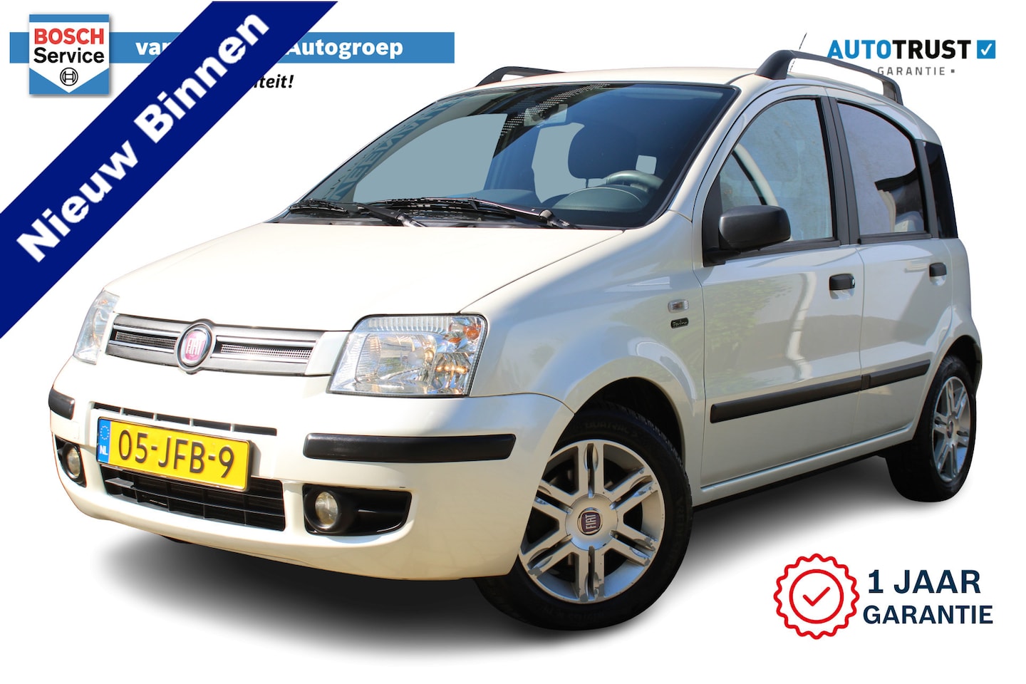 Fiat Panda - 1.2 Emotion | Incl. 12 maanden Garantie | Parkeersensoren | Airco | Climate controle | Hal - AutoWereld.nl