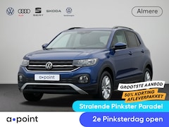 Volkswagen T-Cross - 1.0 TSI Life | Parkeersensoren | Airco | Carplay | Navigatie via App | Adaptieve Cruise Co