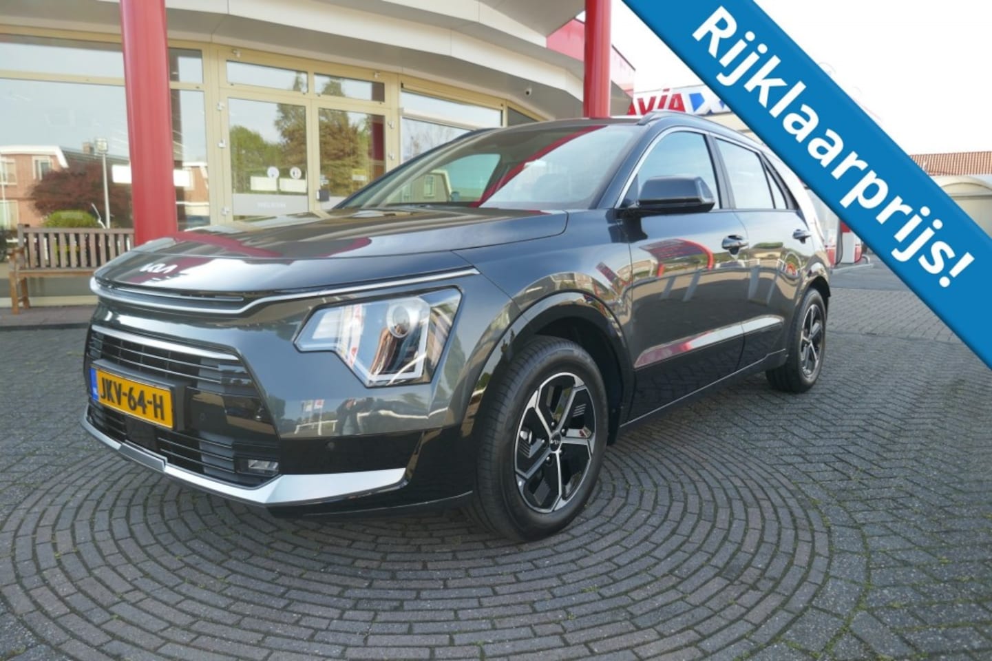 Kia Niro - 1.6 GDI HYBRIDE DYNAMIC LINE  CAMERA/NAVIGATIE/ADAPT.CRUISE/TREKHAAK - AutoWereld.nl