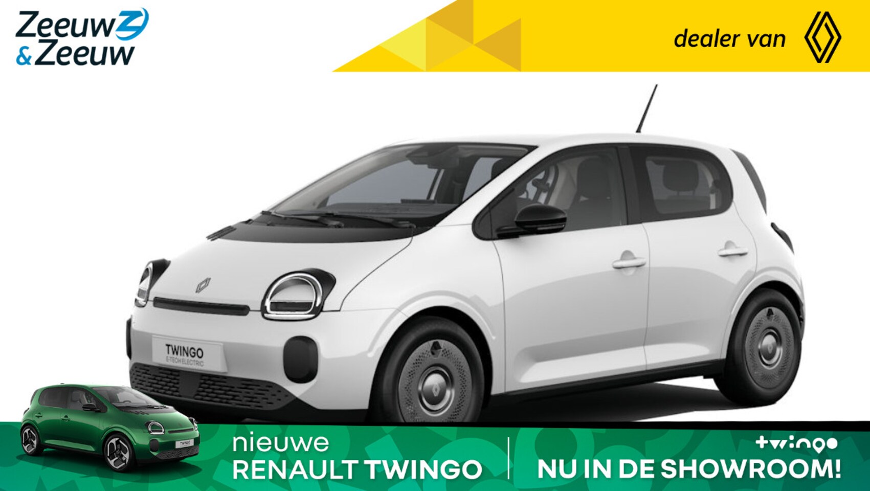 Renault Twingo - (Zeeuw & Zeeuw Private Lease Actie v.a. € 352,-) urban range Evolution | Wij maken graag e - AutoWereld.nl