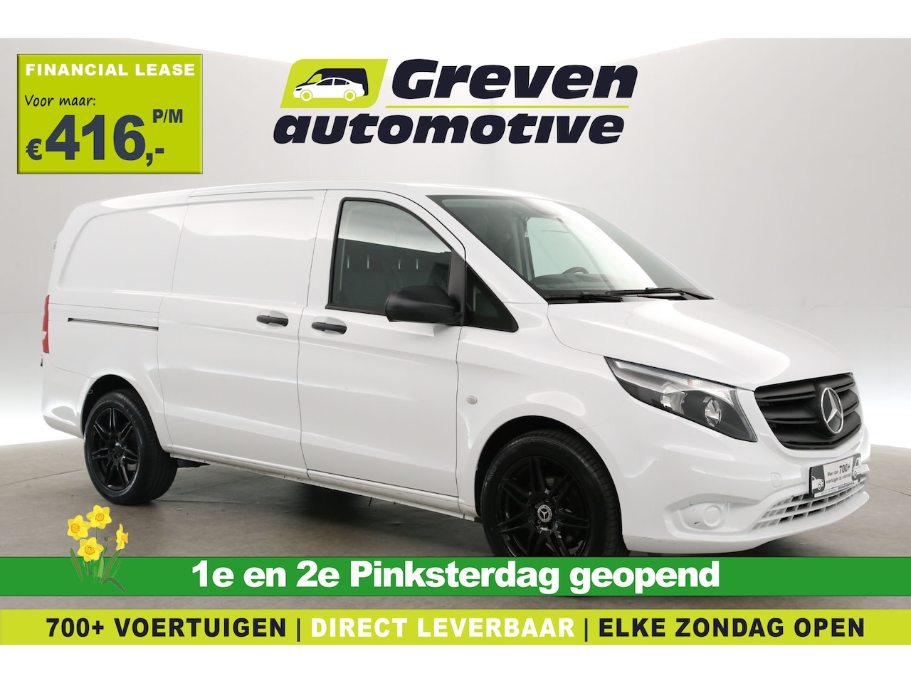 Mercedes-Benz Vito - 114 CDI Lang | Aut. | Airco | Adap. Cruise | Camera | 3 Zits | Trekhaak | Carplay | Navi - AutoWereld.nl