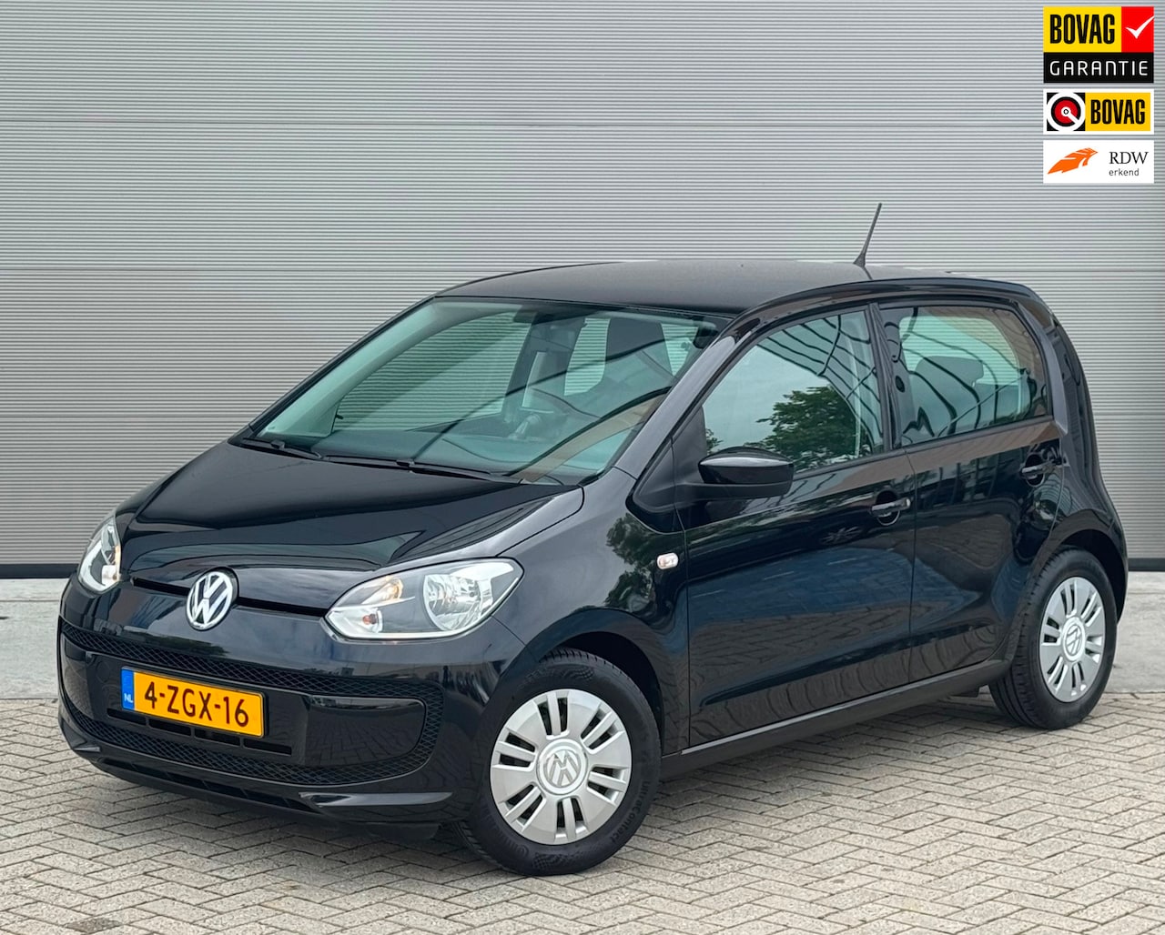 Volkswagen Up! - 1.0 5-DRS 2014 Zwart NAVI|AIRCO|NAP|NW APK - AutoWereld.nl
