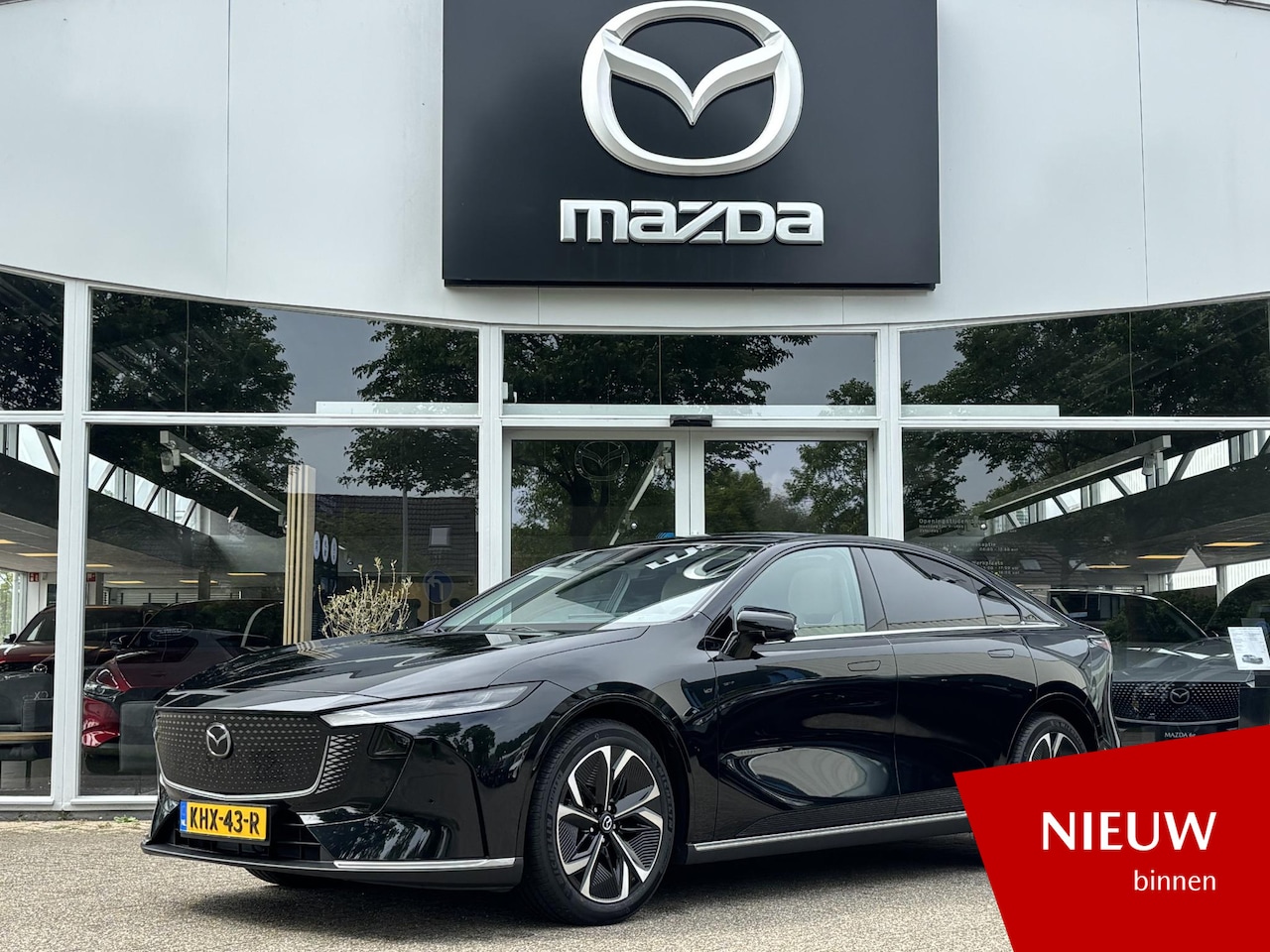 Mazda 6e - Takumi 68.8 kWh NL- Auto, Btw, Navigatie, Apple Carplay /Android Auto. Leer pakket, Panora - AutoWereld.nl