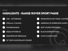 Land Rover Range Rover Sport - P460e Dynamic HSE 23" INCH-HEADUP-T.HAAK-PANO