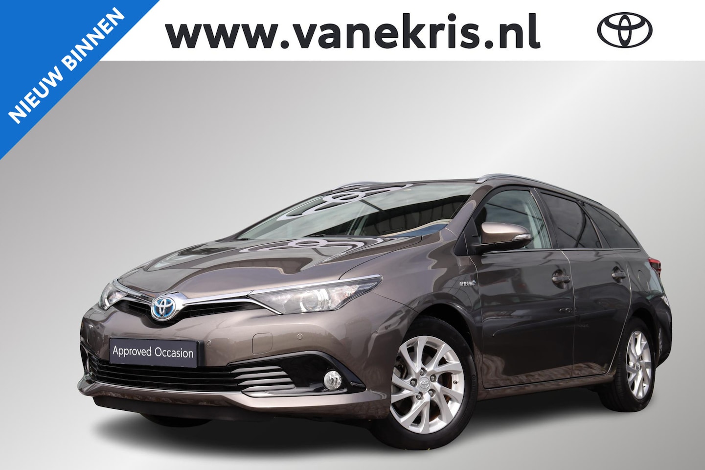 Toyota Auris - 1.8 Hybrid Dynamic Go Parkeersensoren, Safety sense - AutoWereld.nl