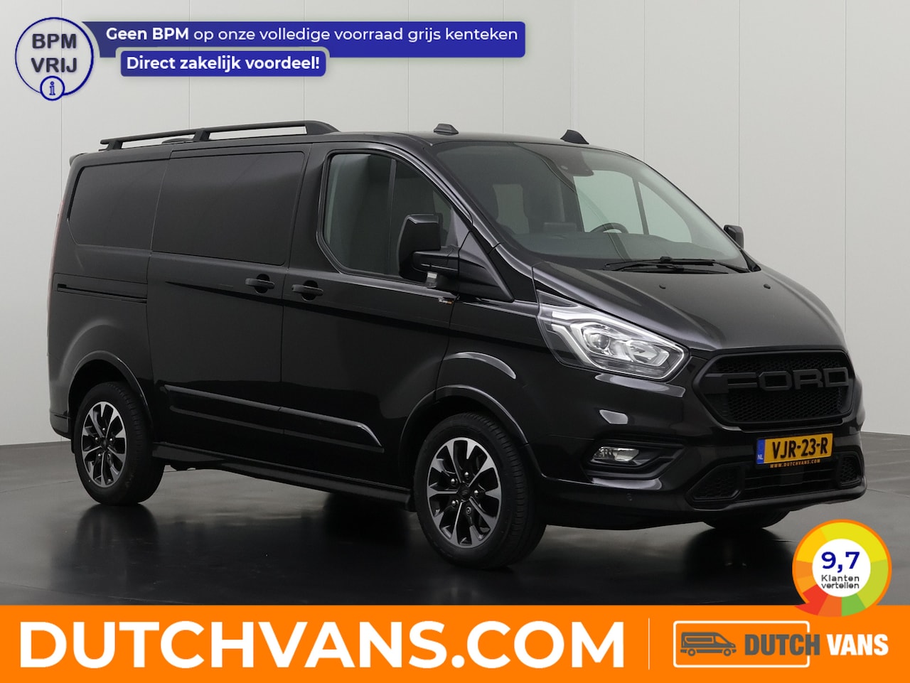 Ford Transit Custom - 2.0TDCI 185PK Automaat Dubbele Cabine Sport DC | Multimedia | Camera | Leder | Led | 2x Sc - AutoWereld.nl