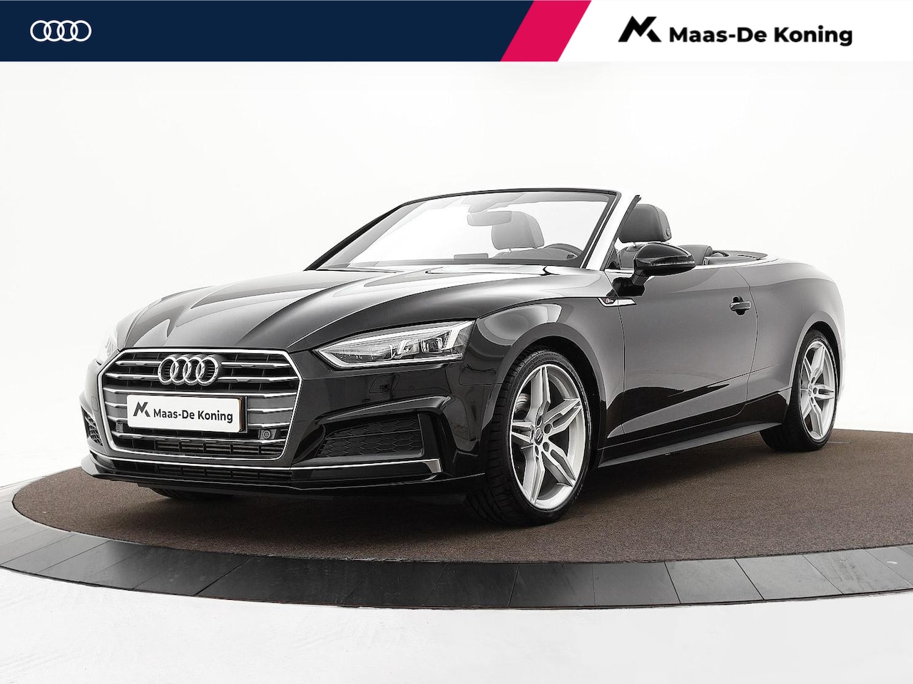 Audi A5 Cabriolet - 40 TFSI 190pk S-tronic Design Pro Line Plus · Camera · Navigatie · Alarm Klasse 3 · P-Sens - AutoWereld.nl