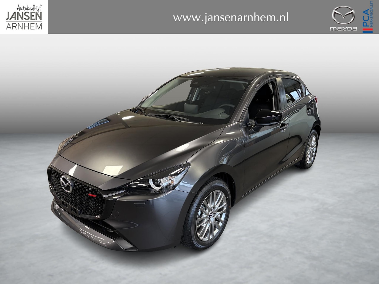 Mazda 2 - 1.5 e-SkyActiv-G 90 Homura 1.5 e-SkyActiv-G 90 Homura , Apple Carplay, LMV 16 Inch, Camera, PDC, Clima, Cruise, Stuur - AutoWereld.nl