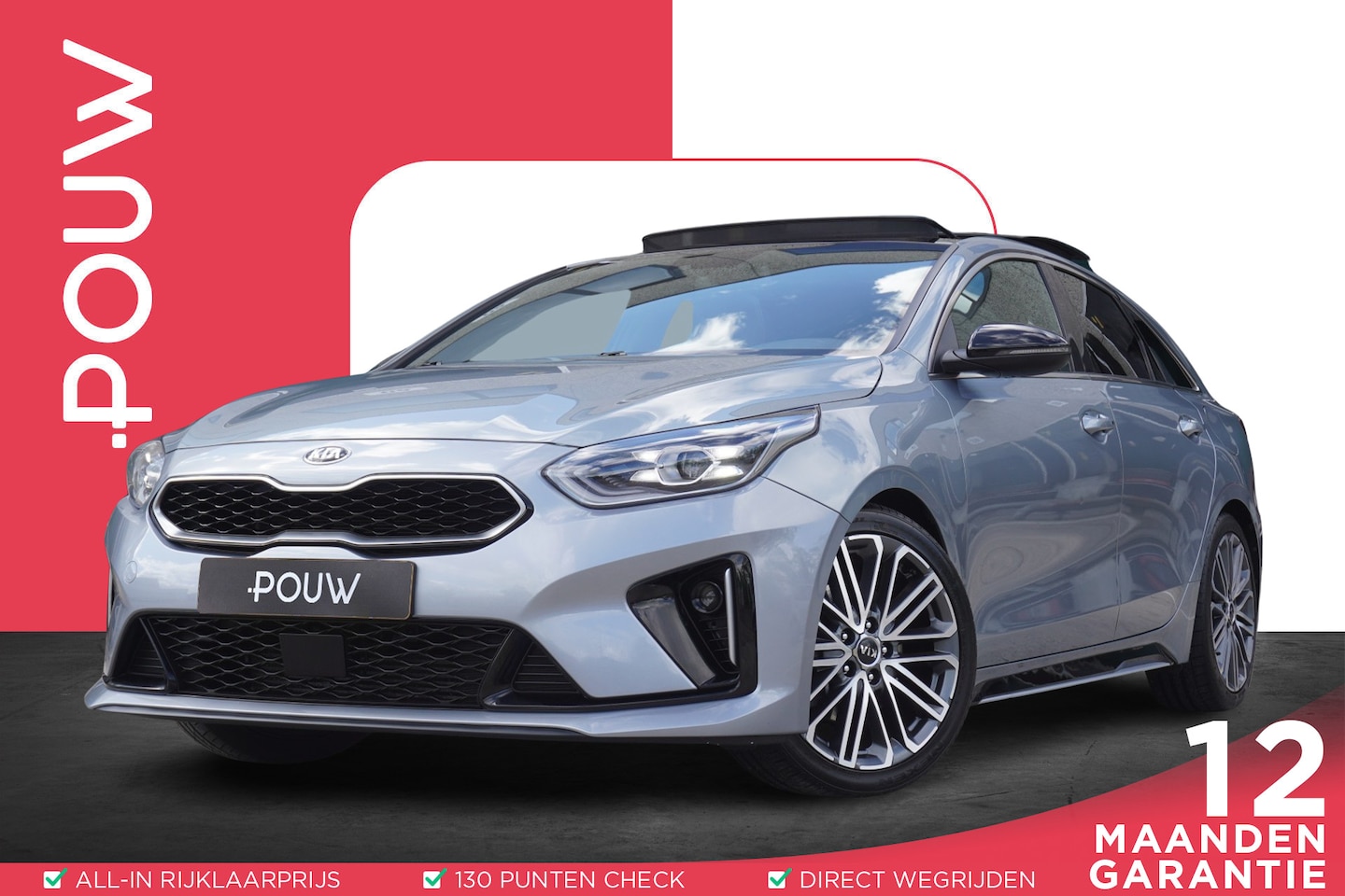 Kia Pro cee'd - 1.5 T-GDI 160pk AUT GT-PlusLine | Panoramadak | Stuur/Voor & Achterstoelverwarming | JBL A - AutoWereld.nl