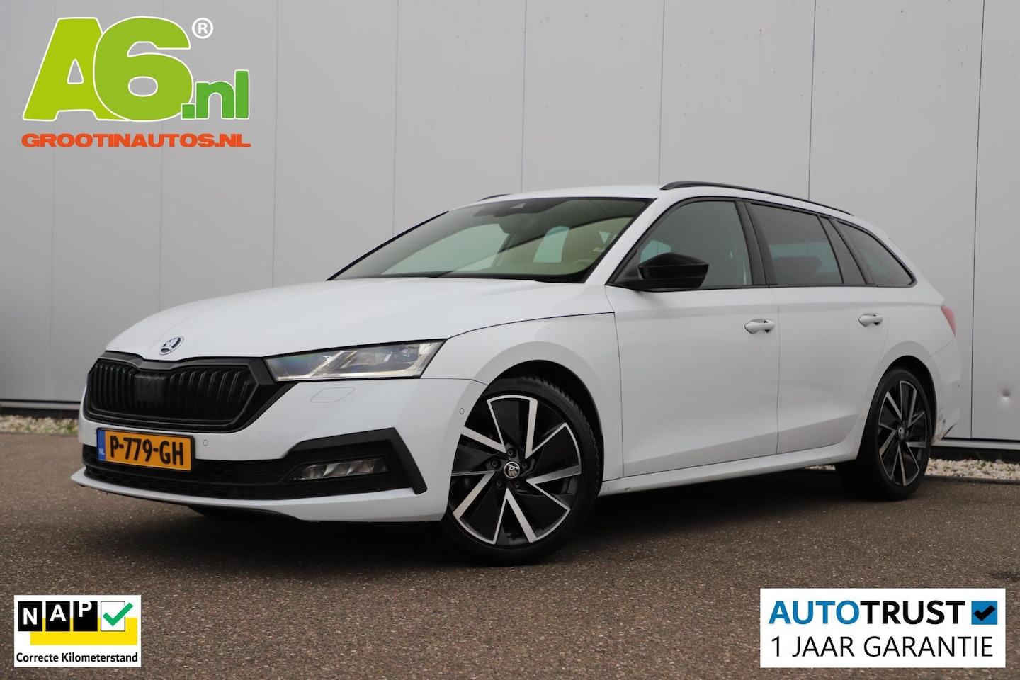 Skoda Octavia Combi - 1.0 e-TSI Sport Business Edition Plus 110PK Automaat RS Stoelen Trekhaak Stoelverwarming N - AutoWereld.nl