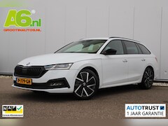 Skoda Octavia Combi - 1.0 e-TSI Sport Business Edition Plus 110PK Automaat RS Stoelen Trekhaak Stoelverwarming N