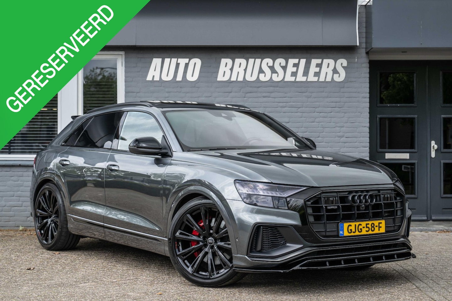 Audi Q8 - 55 TFSI e quattro Pro Line Advanced 43000km! SQ8 style Mega compleet. - AutoWereld.nl