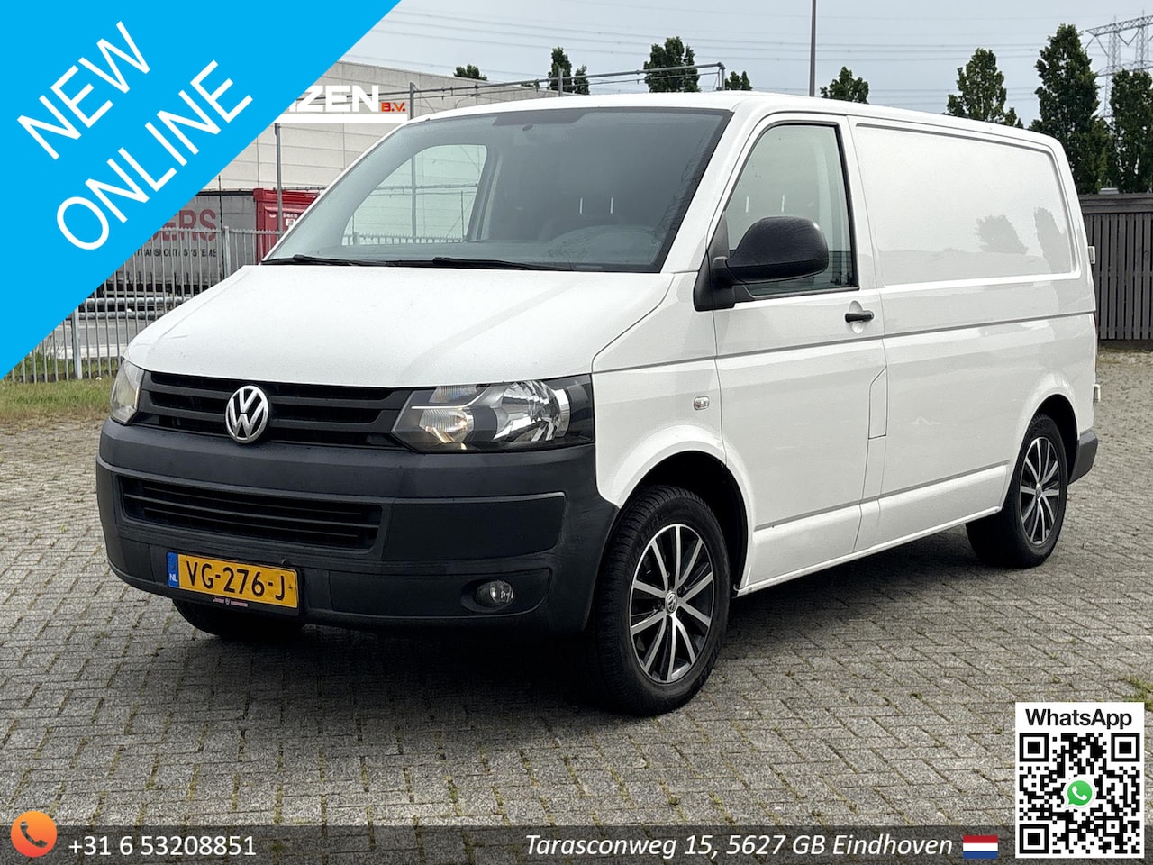 Volkswagen Transporter - 2.0 TDI L1H1 T800 Baseline | € 4.450,- NETTO! | Airco | Navi | Trekhaak | - AutoWereld.nl